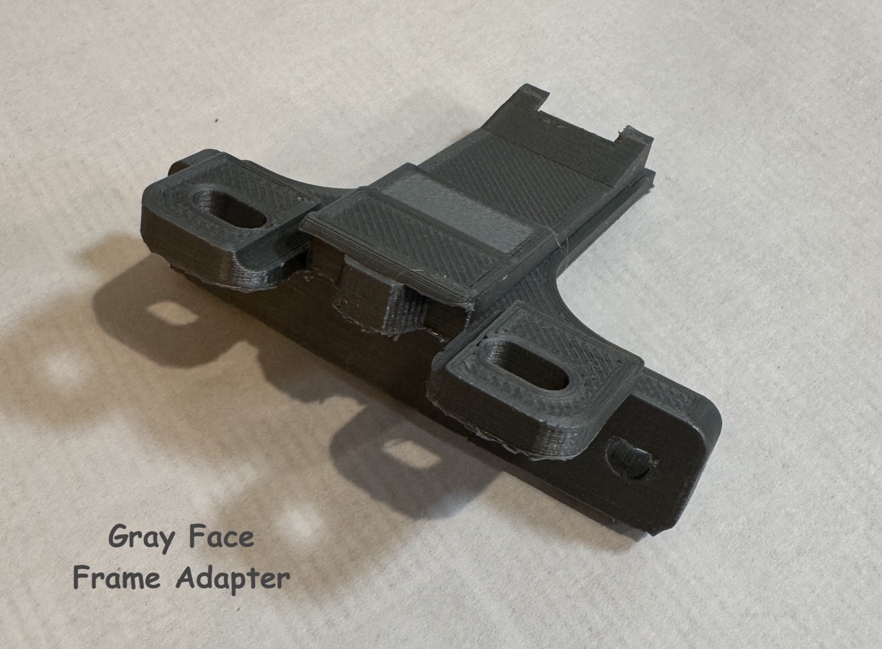 Grass 13158 Alternative - 2.6mm Face Frame Adapter with Lip